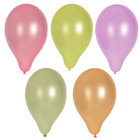 Ballonnen "Neon" Kleuren Assoriment Ø 250mm -horecavoordeel.com-