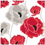 Napkins 3-Layer "Poppy" 1/4 fold 400 x 400mm -Horecavoordeel.com-