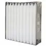 Crown Candles White 100% Stearin Ø 23 x 240mm -Horecavoordeel.com-