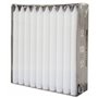 Crown Candles White 100% Stearin Ø 23 x 240mm -Horecavoordeel.com-