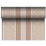 Table Runner Brown "Elegance" "Textile Character" From Pulp Viscose And Tissue Mix "ROYAL Collection" 24m x 400mm -Horecavoordee