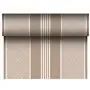 Table Runner Brown "Elegance" "Textile Character" From Pulp Viscose And Tissue Mix "ROYAL Collection" 24m x 400mm -Horecavoordee