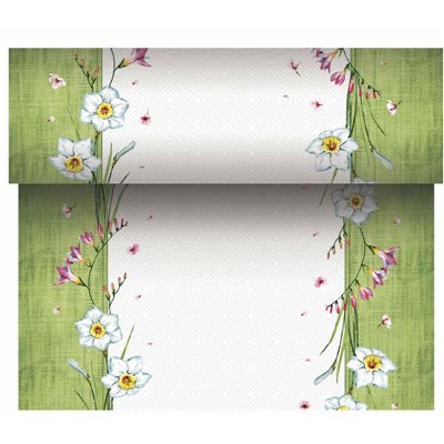 Table runner Airlaid "Florentina" 24m x 400mm -Horecavoordeel.com-