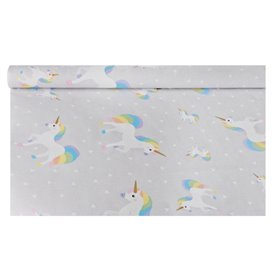 Tafelkleed Papier "Unicorn" Met Beschermingslaag 5 x 1,2 meter -horecavoordeel.com-