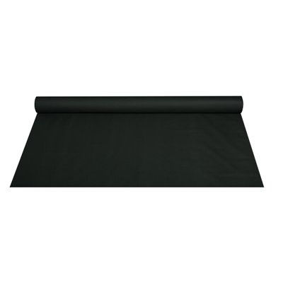 Tablecloth Roll Airlaid Black 20 x 1.2 meters -Horecavoordeel.com-