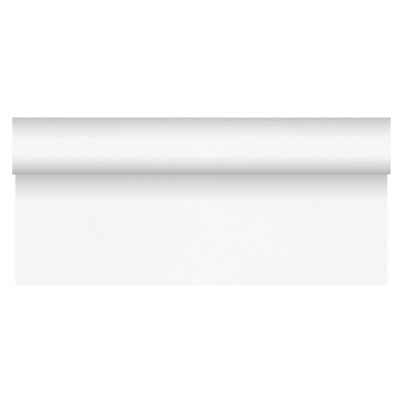 Tablecloth Roll Nonwoven White "Soft Selection Plus" 40 x 1.18 meters -Horecavoordeel.com-