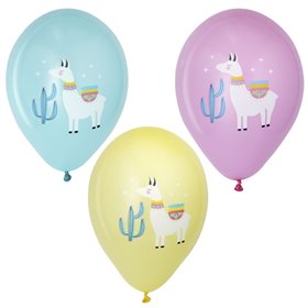 Balloons "Llama" Colors Assortment Ø 290mm -Horecavoordeel.com-