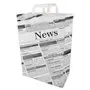 Draagtassen Papier "Newsprint" 440 x 320 x 170mm -horecavoordeel.com-