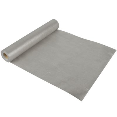 Table Runner Silver Non Woven "Textile Character" "soft selection" 12 m x 40 cm -Horecavoordeel.com-