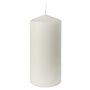 Pillar candles White 100% Stearin Ø 66 x 150mm -Horecavoordeel.com-