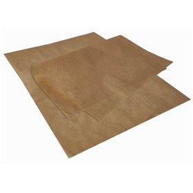 Inpakpapier Bruin Pergament Papier Vetvrij 350 x 250mm -horecavoordeel.com-