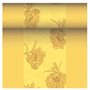 Table Runner Yellow "Thalia" "Textile Character" From Pulp Viscose And Tissue Mix "ROYAL Collection" 24m x 400mm -Horecavoordeel