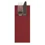 Servetten Bordeaux Met Bestekzakje Airlaid 1/8 vouw 400 x 330mm -horecavoordeel.com-