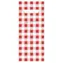 Bestekzakjes Rood "Vichy Karo" 200 x 85mm Inclusief 2-Laags Wit Servet 330 x 330mm -horecavoordeel.com-