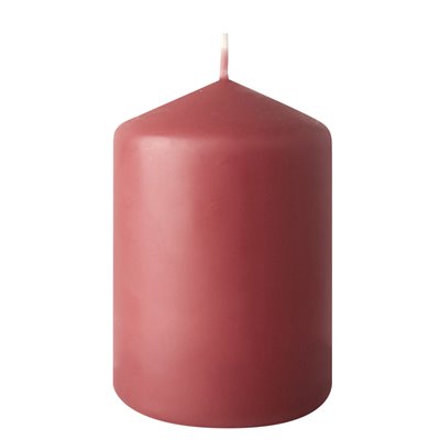 Pillar candles Rust brown Ø 69 x 100mm -Horecavoordeel.com-