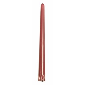 Candlestick candles Rust brown 100% Stearin Ø 22 x 250mm -Horecavoordeel.com-