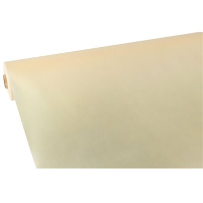 Tafelkleed Rol Vlies Crème "Soft Selection" 40 x 1,18 meter (Klein-verpakking) -horecavoordeel.com-