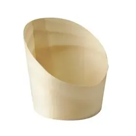 Snack tray Wood "Pure"Ø 55 x 65mm -Horecavoordeel.com-