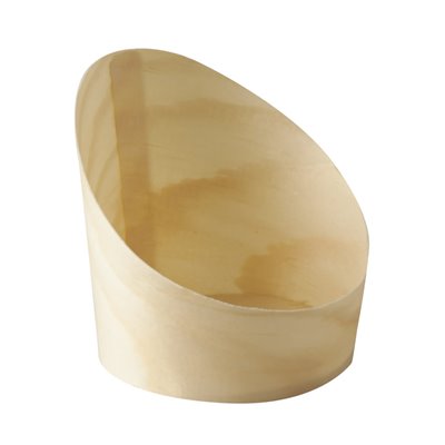 Snack tray Wood "Pure"Ø 65 x 72mm -Horecavoordeel.com-