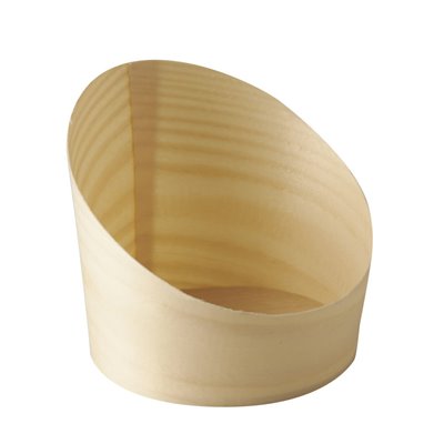 Snack tray Wood "Pure"Ø 82 x 85mm -Horecavoordeel.com-