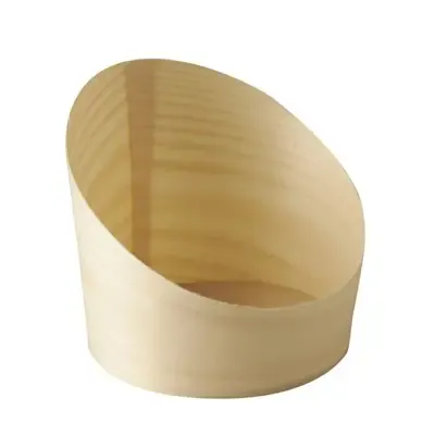 Snack tray Wood "Pure"Ø 82 x 85mm -Horecavoordeel.com-