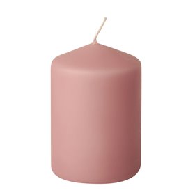 Pillar candles Light pink Ø 69 x 100mm -Horecavoordeel.com-