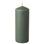 Pillar candles Grey-green Ø 69 x 180mm -Horecavoordeel.com-