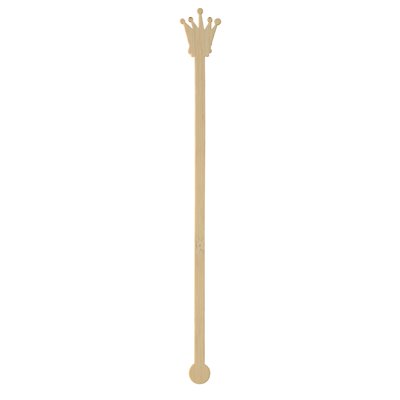 Stirrers Bamboo "Pure" "Crown" 200mm -Horecavoordeel.com-