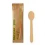 Coffee Spoons Wood "Pure" Individually Packed In Paper Sleeve 110mm -Horecavoordeel.com-