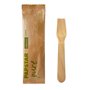 Ice Cream Spoons Wood "Pure" Individually Packed In Paper Sleeve 94mm -Horecavoordeel.com-