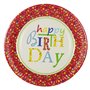 Borden Karton Rond "Happy Birthday" Ø 230mm -horecavoordeel.com-