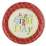 Borden Karton Rond "Happy Birthday" Ø 230mm -horecavoordeel.com-