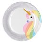 Plates Cardboard Round "Unicorn" Ø 230mm -Horecavoordeel.com-