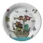 Borden Karton Rond "Pirate Crew" Ø 230mm -horecavoordeel.com-