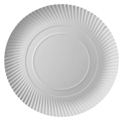 Plates Cardboard "Pure" Round White Ø 320 x 20mm -Horecavoordeel.com-