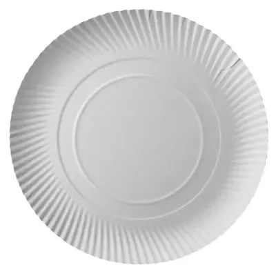 Plates Cardboard "Pure" Round White Ø 320 x 20mm -Horecavoordeel.com-
