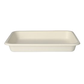 Topseal Menu Trays Sugarcane Rectangle 225 x 175 x 30mm