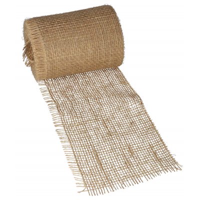 Tischband Jute "Natuur" Op Rol 10m x 150mm