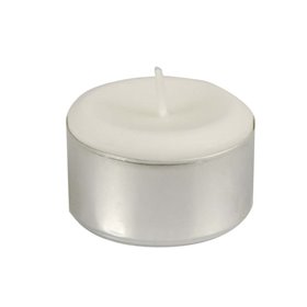 Tealights White 8 Burning Hours Ø 38 x 22mm