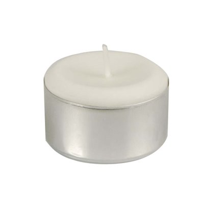 Tealights White 8 Burning Hours Ø 38 x 22mm