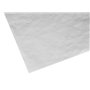 Paper Tablecloth White "Square" With Damask Print Square 700 x 600mm