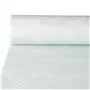 Tafelkleed Papier Rol Wit Met Damastprint 50 x 1 meter