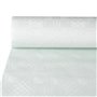 Tablecloth Paper Roll White With Damask Print 50 x 0.8 meter