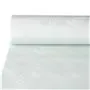 Tablecloth Paper Roll White With Damask Print 50 x 0.8 meter