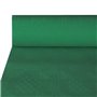 Tablecloth Paper Roll Dark Green With Damask Print 50 x 1 meter