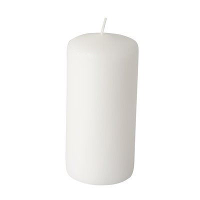 Pillar candles White Ø 50 x 100mm