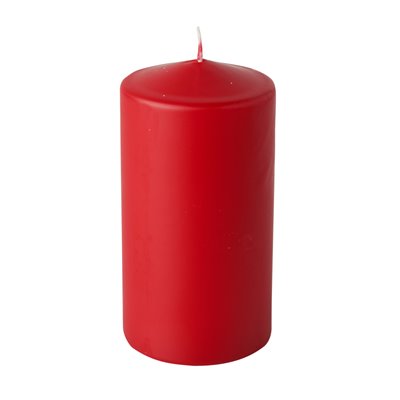 Pillar candles Red Ø 60 x 115mm