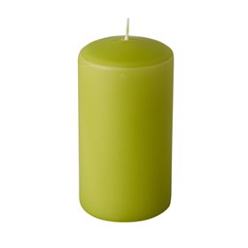 Pillar candles Kiwi Ø 60 x 115mm