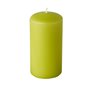 Pillar candles Kiwi Ø 50 x 100mm