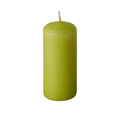 Pillar candles Kiwi Ø 40 x 90mm